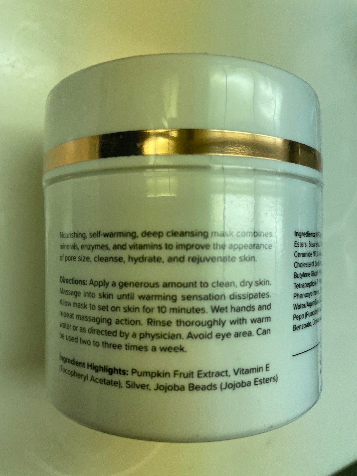 DRMTLGY Pumpkin Enzyme Mask RENEW 5.5 oz Exfoliate & Hydrate Factory Sealed