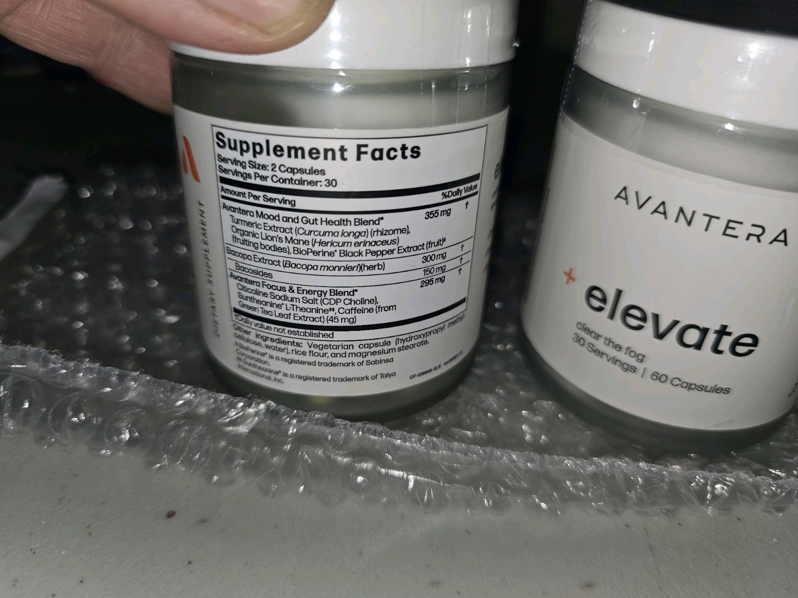 AVANTERA Elevate – Clear The Brain Fog 60ct 07/2026