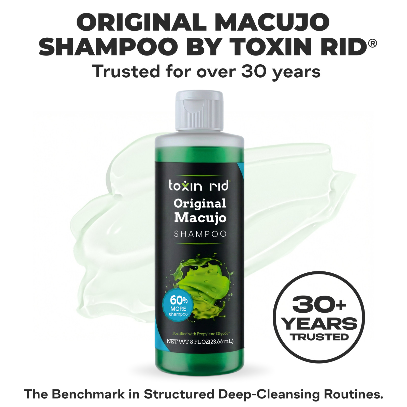 Toxin Rid – Original Macujo Shampoo – From Manufacturer Detox Hair Follicle