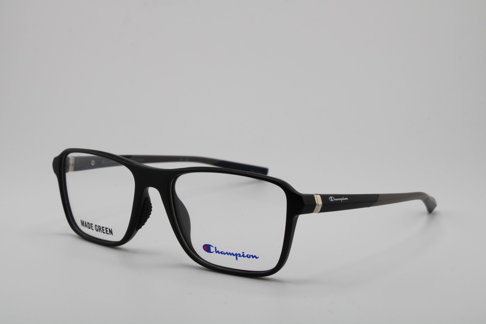 NEW CHAMPION CU FORGE 100 C01 BLACK GRAY BLUE AUTHENTIC FRAMES EYEGLASSES 53-17