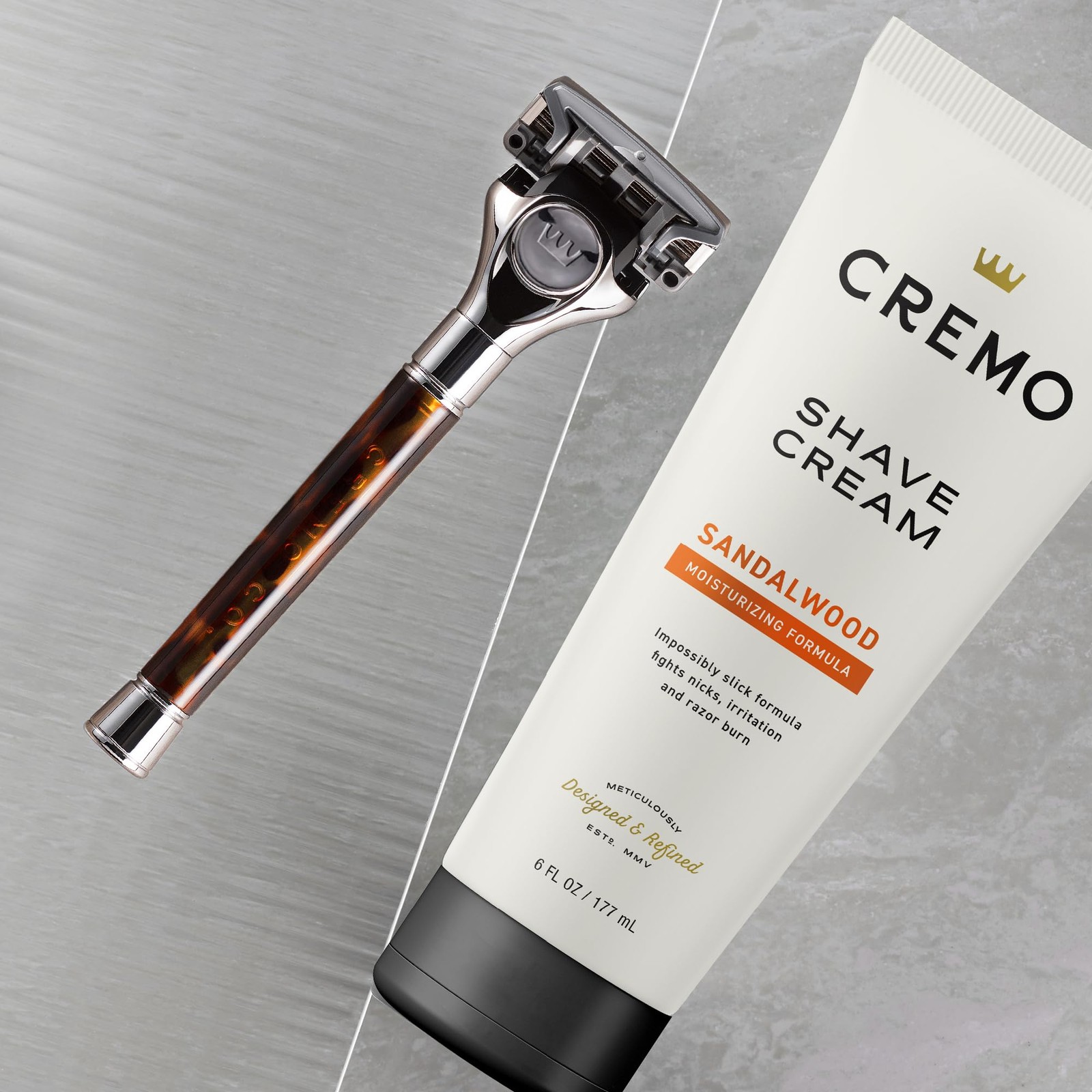 Cremo Sandalwood Shave Cream, 6 Ounce (Pack of 1), Does Not apply