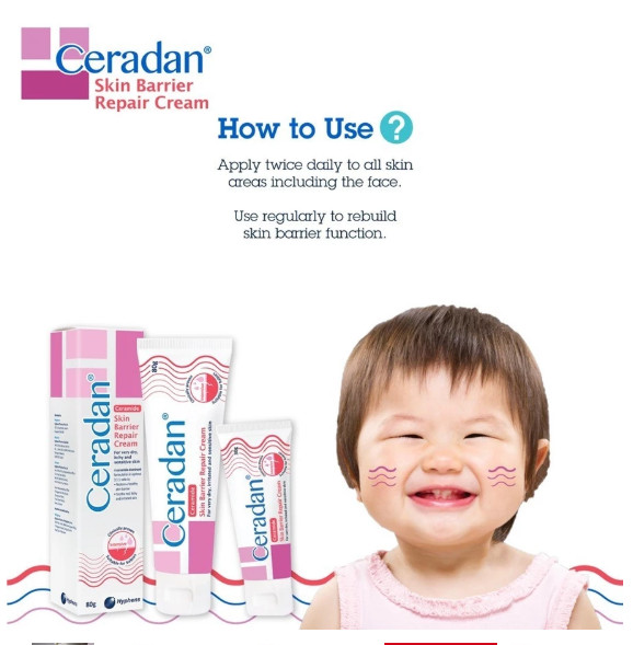 Ceradan 30g Ceramide Skin Barrier Repair Cream Dry & Itchy [Free Shipping]