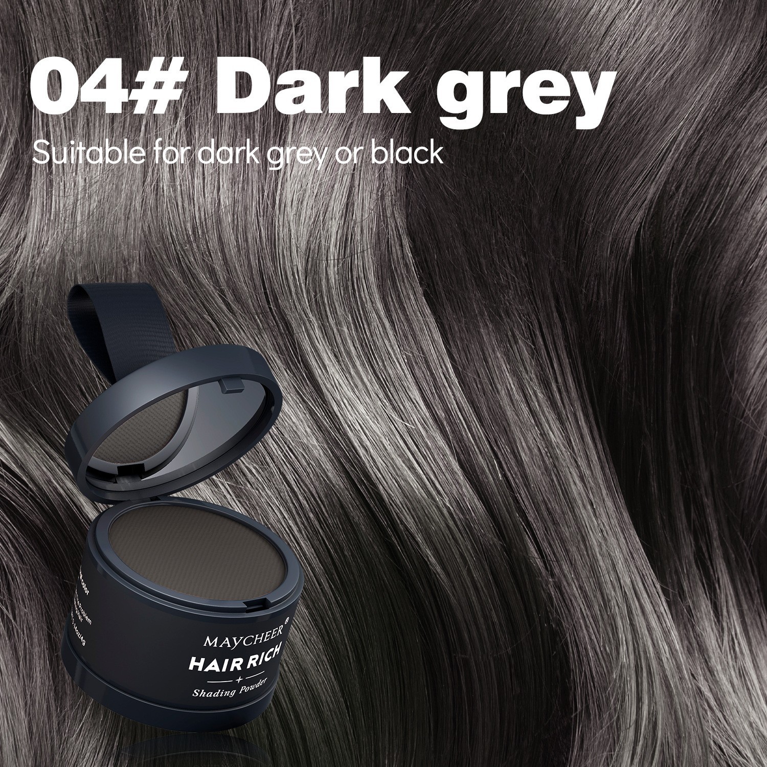 MAYCHEER Hairline Powder: Ultimate Shadow Filler Tool