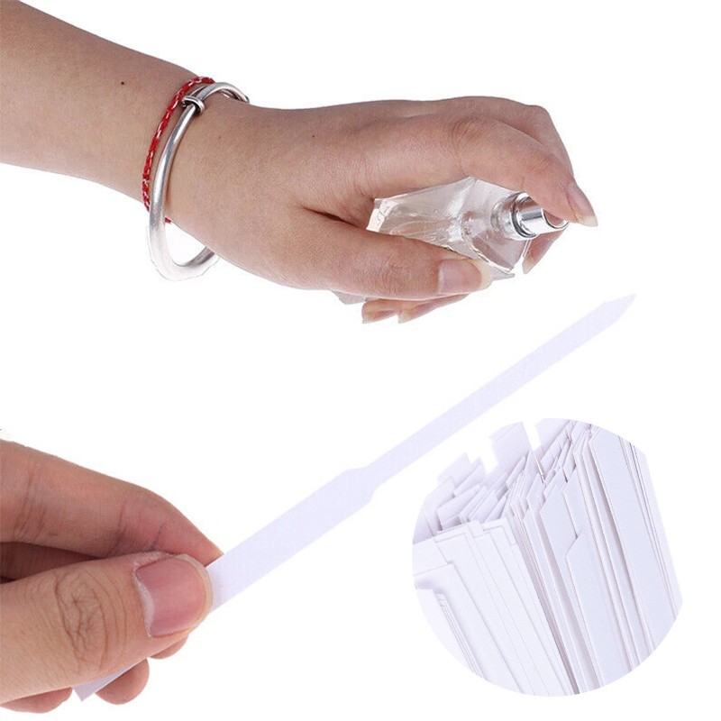 Perfume Test Strips 100Pc P-b Aromatherapy Essential Oils Tester For Fragrance