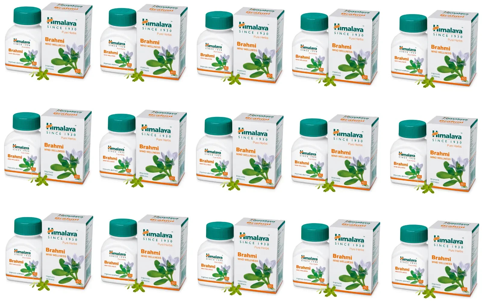 15 X Himalaya Brahmi Tablets Very Fast Free Shipping 100% money Back ! Exp 2026