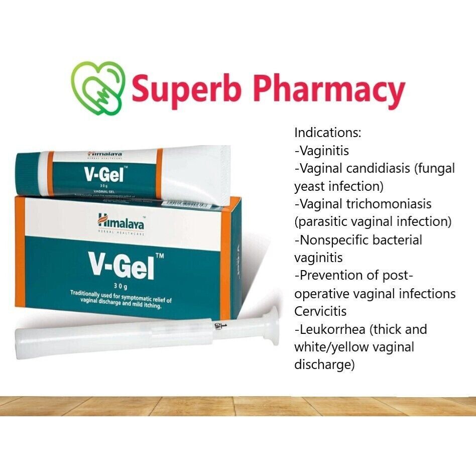 10 X 30g Himalaya V-gel For Women Intimate Health Prevent Infections 11/2028