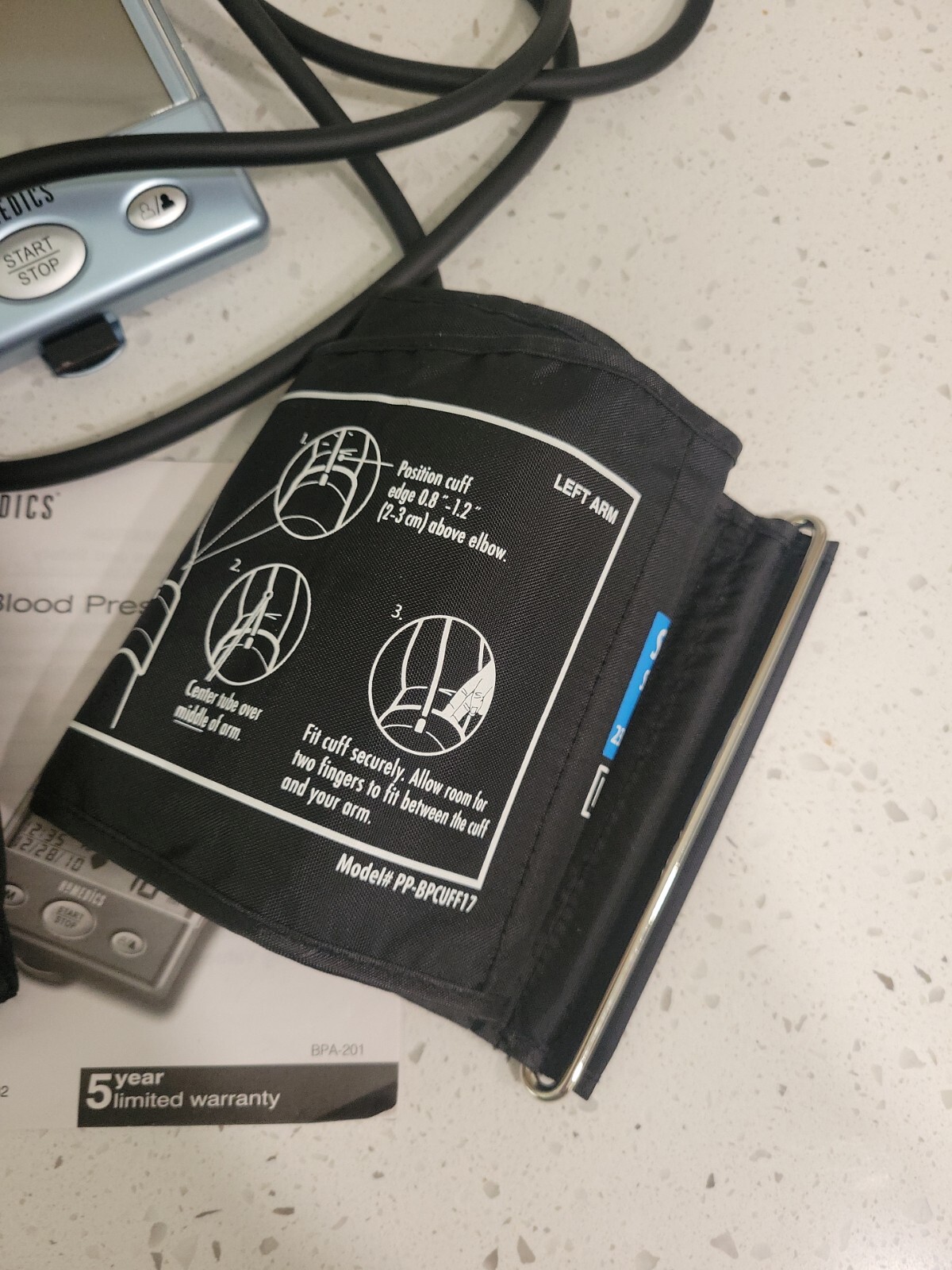 HoMedics BPA-201 Blood Pressure Monitor(doesn’t Have The DC Power Box) Works