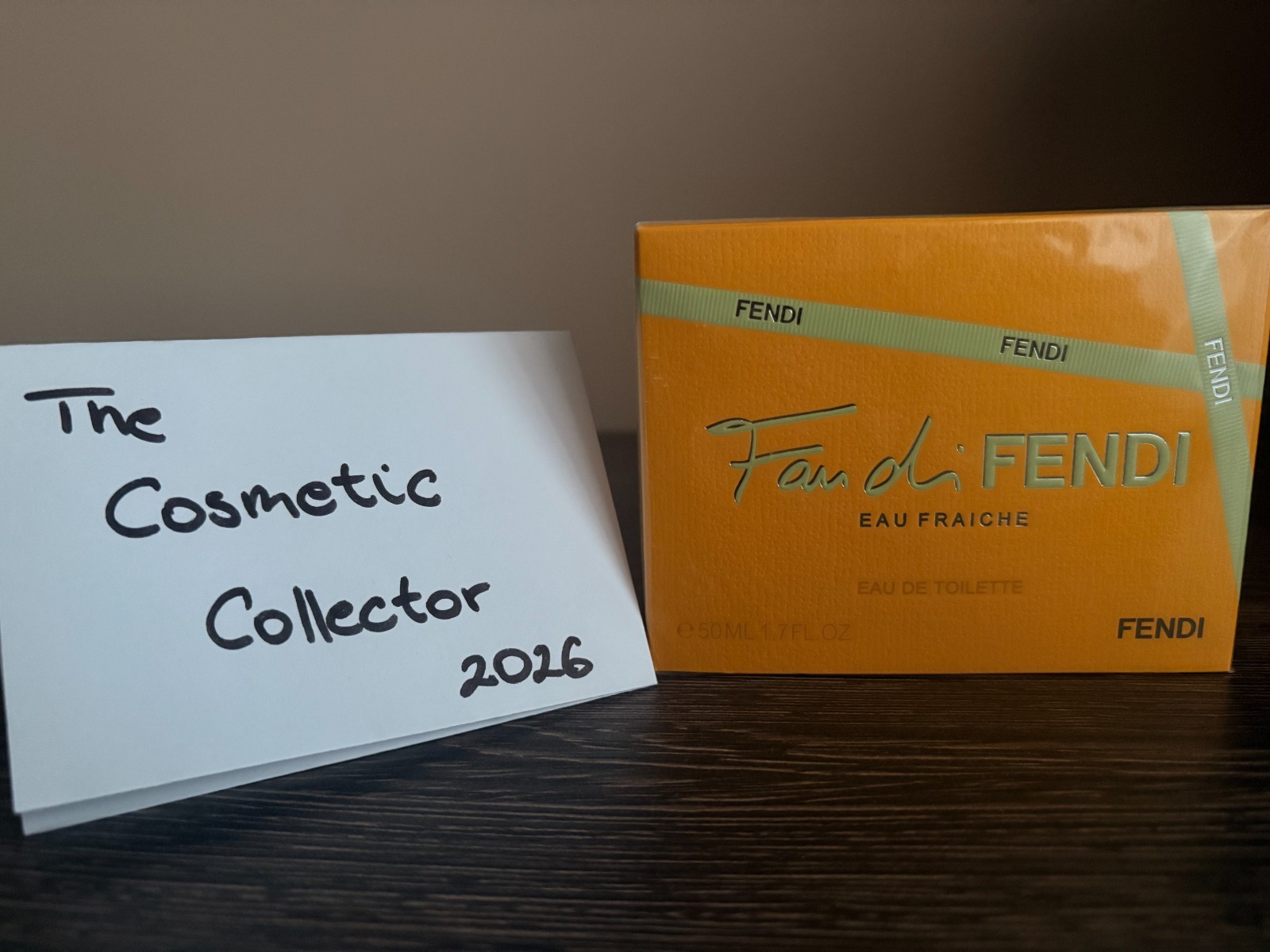 Sealed First Edition 2013 January Fan di Fendi Eau Fraiche 50 ml Batch Code 3N01