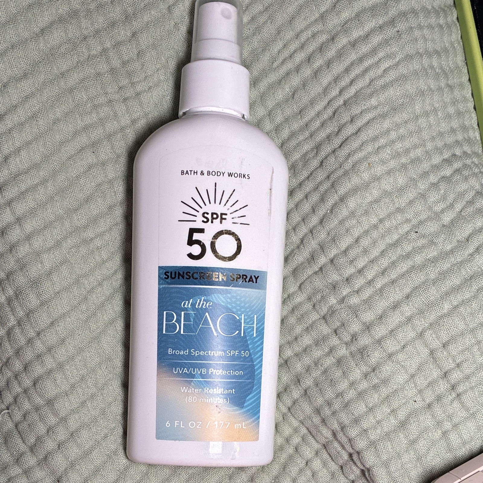 Bath & Body Works At the Beach SPF 50 Broad Spectrum Water Resistant Spray 6 oz