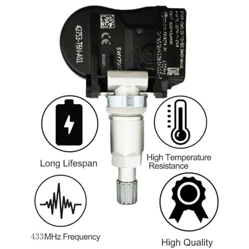 Programmed Tire Pressure Monitoring System (TPMS) Sensor 42753-T6N-A01 X4