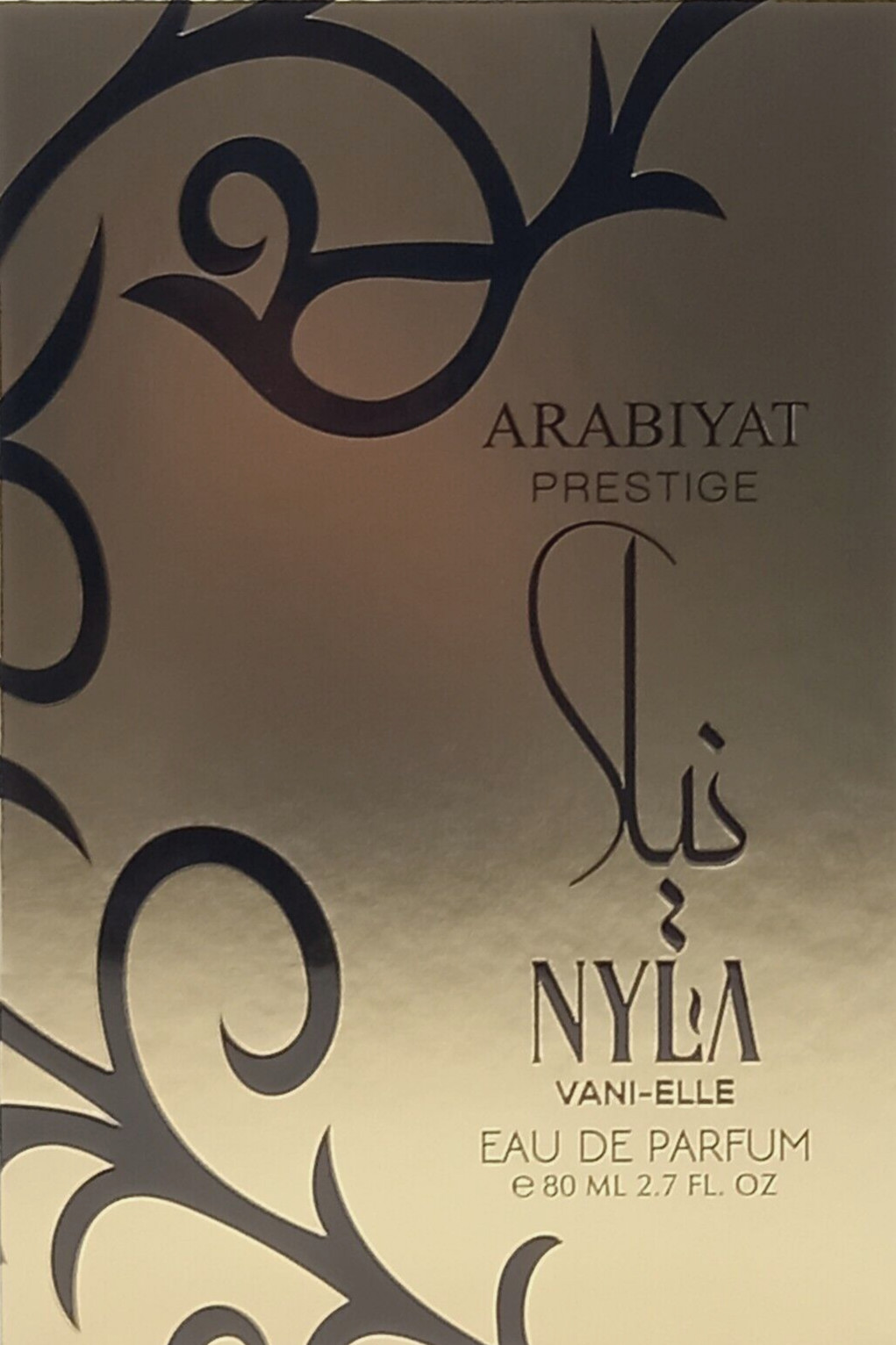ARABIYAT PRESTIGE NYLA VANI-ELLE EAU DE PARFUM SPRAY FOR WOMEN 2.7 Oz / 80 ml
