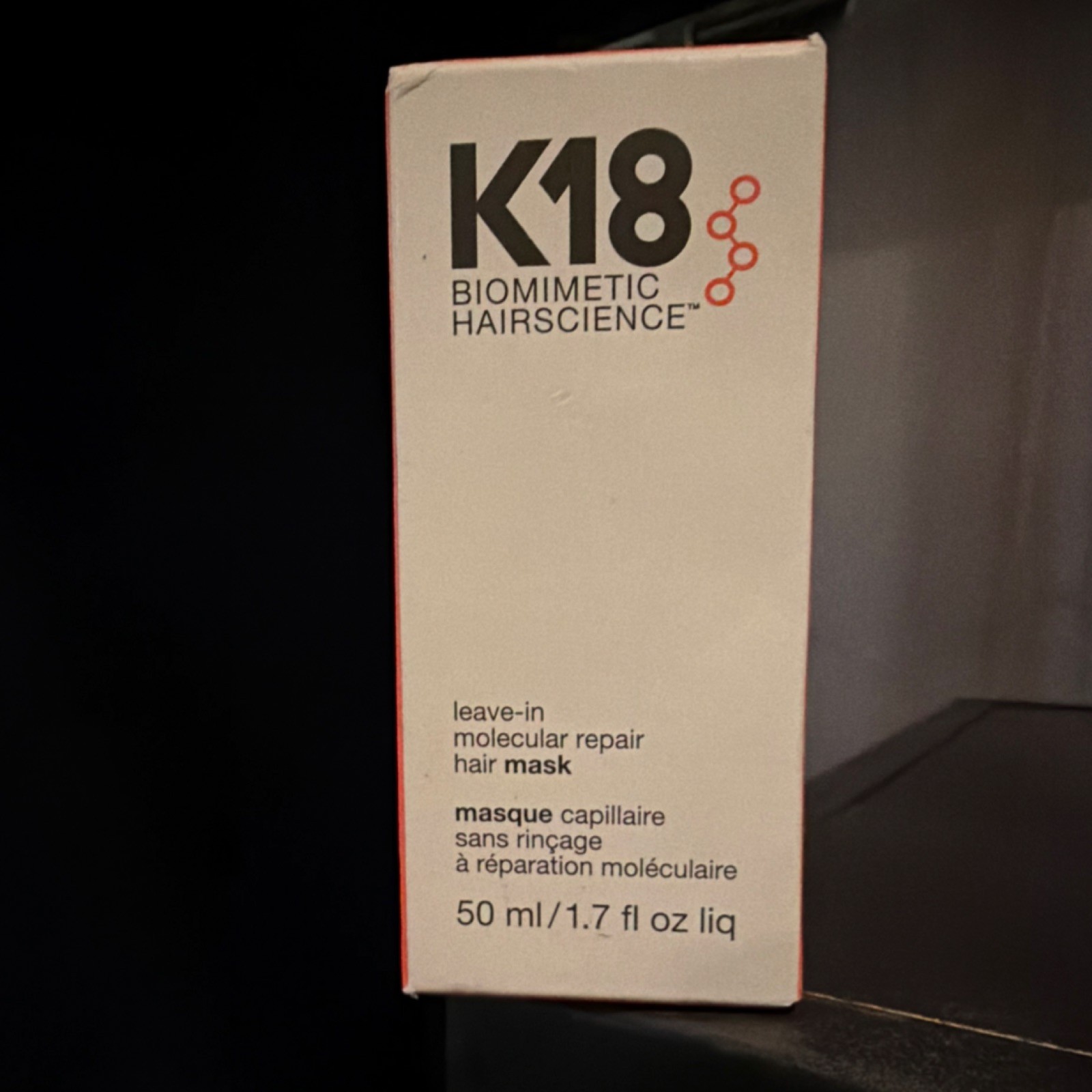 K18 Biomimetic Hairscience Leave-In Molecular Repair Hair Mask 50ml 1.7 fl oz