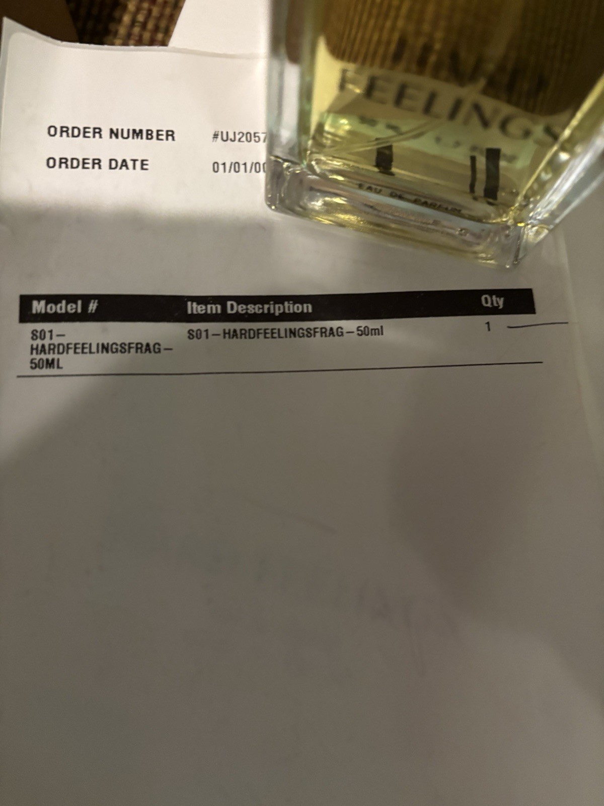 Uncommon James Hard Feelings Eau de Parfum Spray, Regular Size 1.7 fl oz