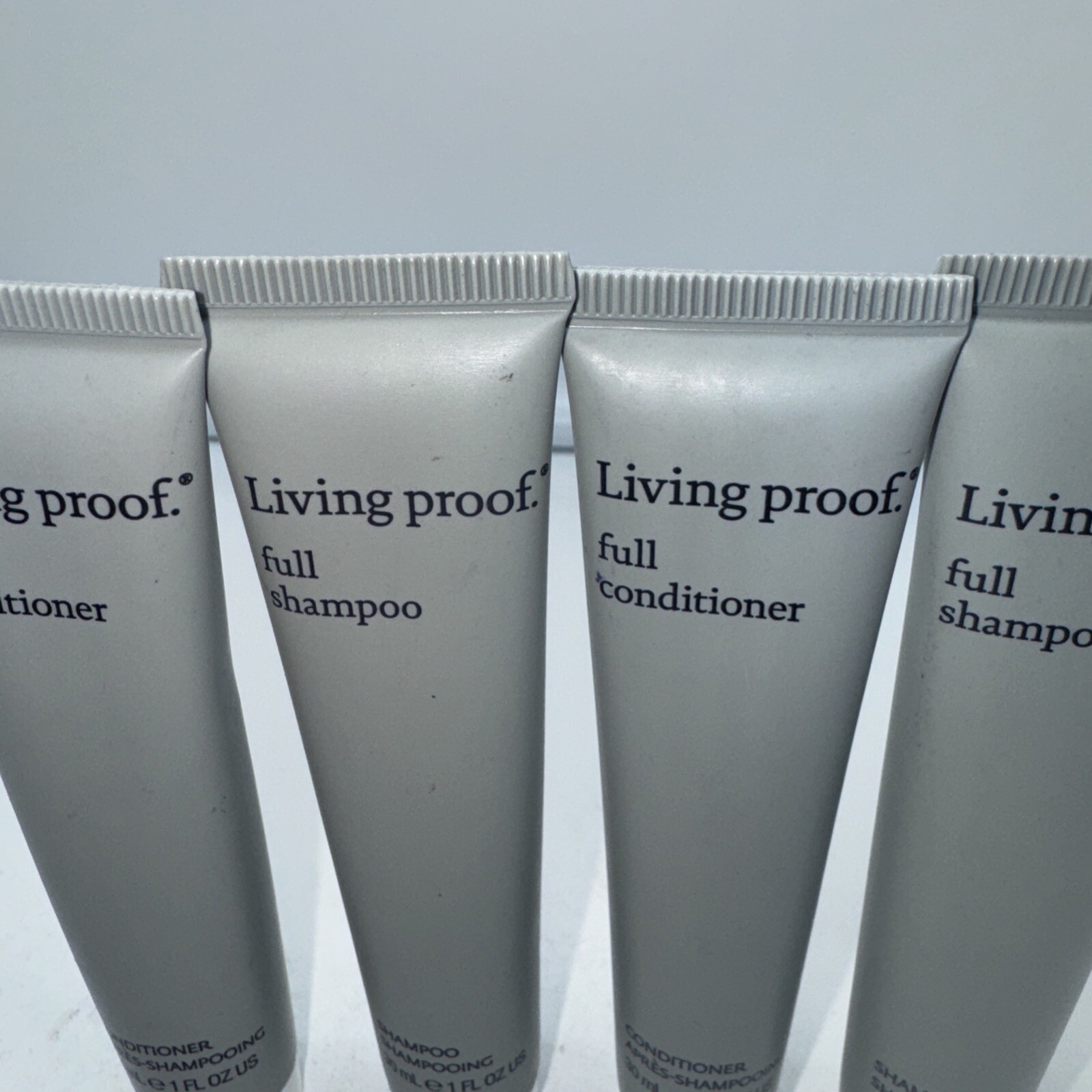*Living Proof 2x Full Shampoo and 2x Conditioner 1 oz Travel Set 4 pcs total