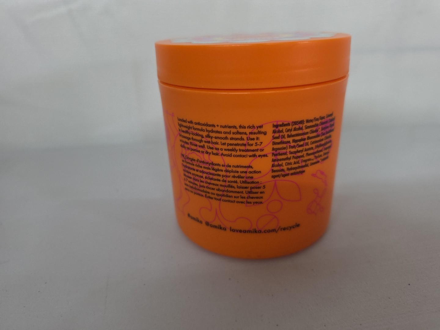 amika Soulfood Nourishing Mask 16 OZ / 500 ML Jumbo Size