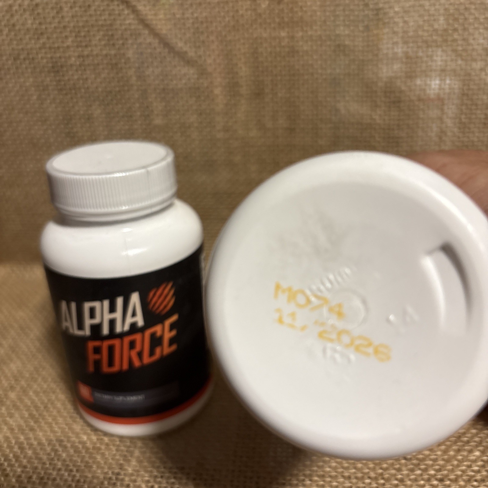 Alpha Force Pills Supplement 2-Pack 60 Capsules each