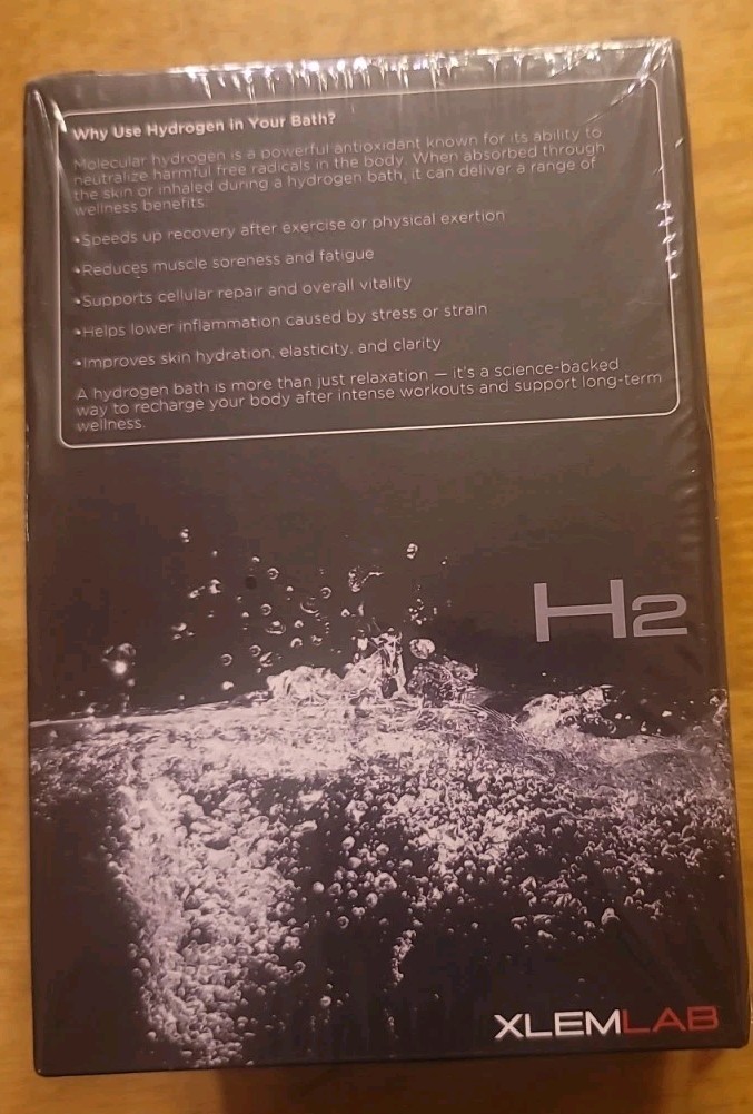 14 Days Reuseable Molecular Hydrogen Bath Bombs Boost Energy Muscle Recovery