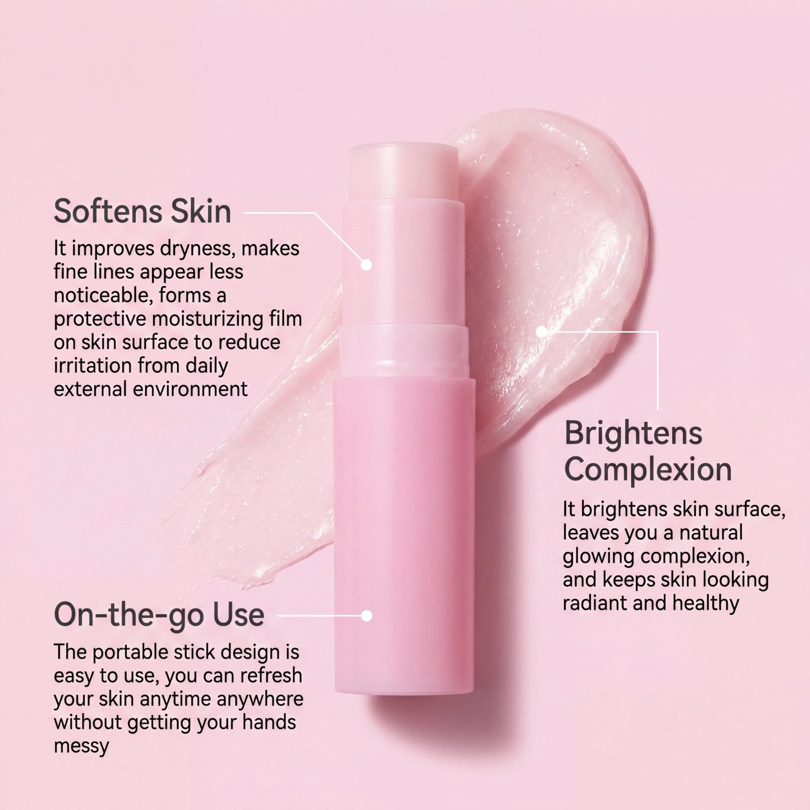 Pink Collagen Plumping Muti Balm K-Beauty Firming Brightening & Anti-aging 10g