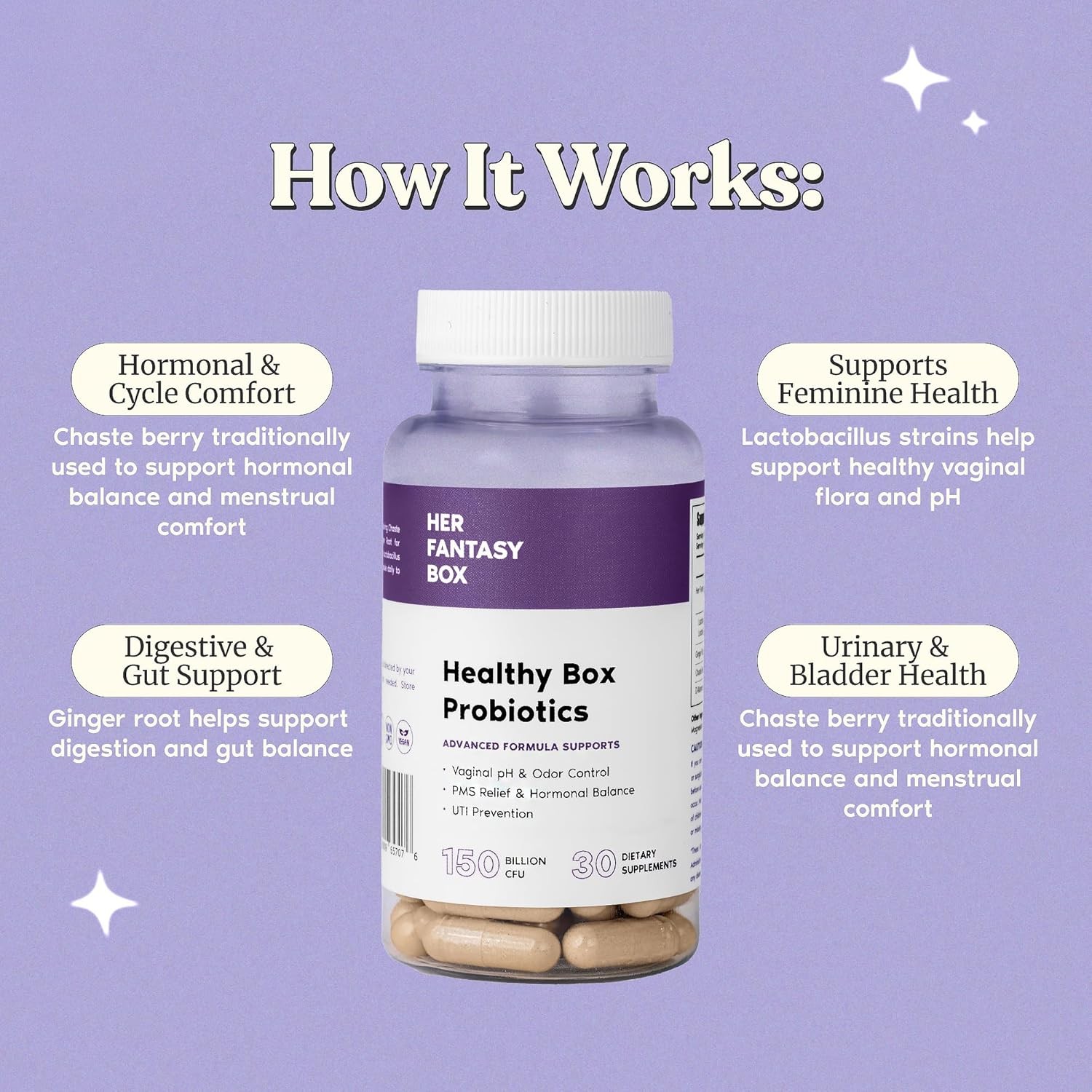 Her Fantasy Box | Healthy Box Probiotics 3 Pack
