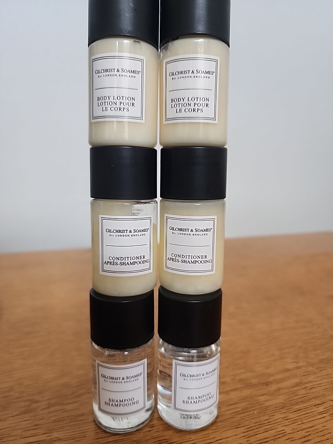 This set of Glichrist & Soames London England products