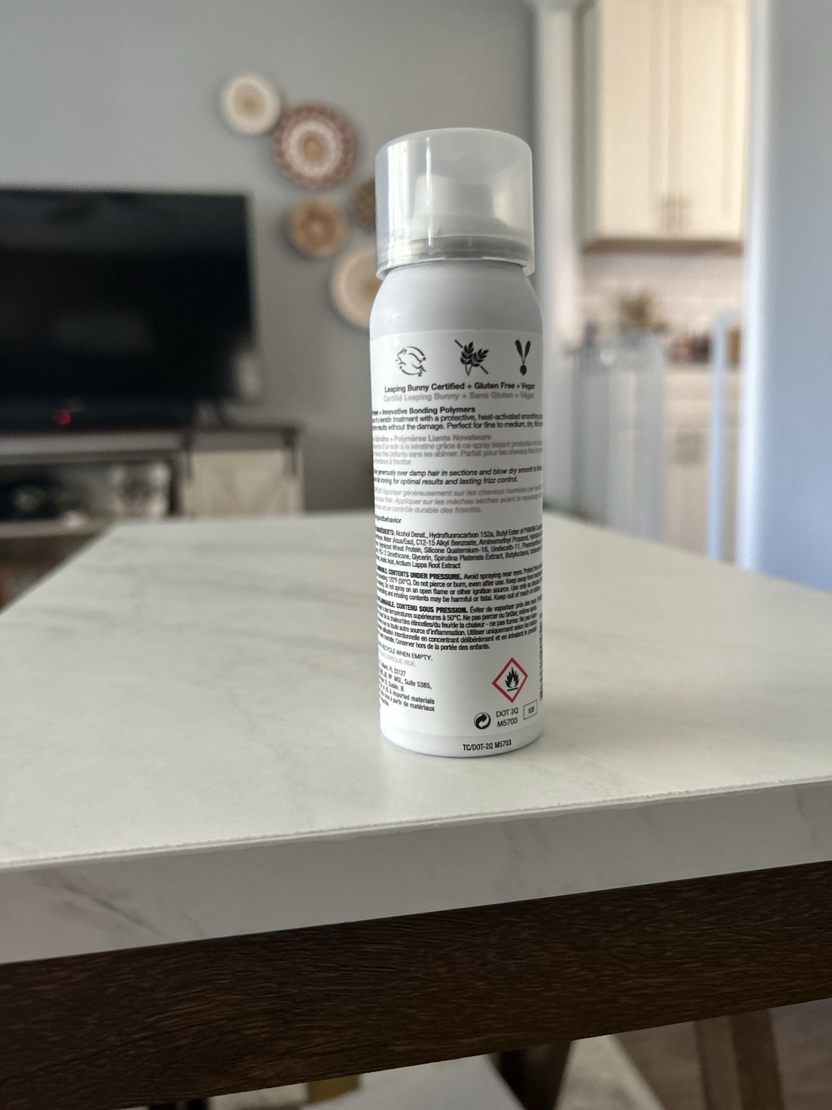 IGK Good Behavior Spirulina Protein Smoothing Spray 2.4 oz Vegan Color-Safe