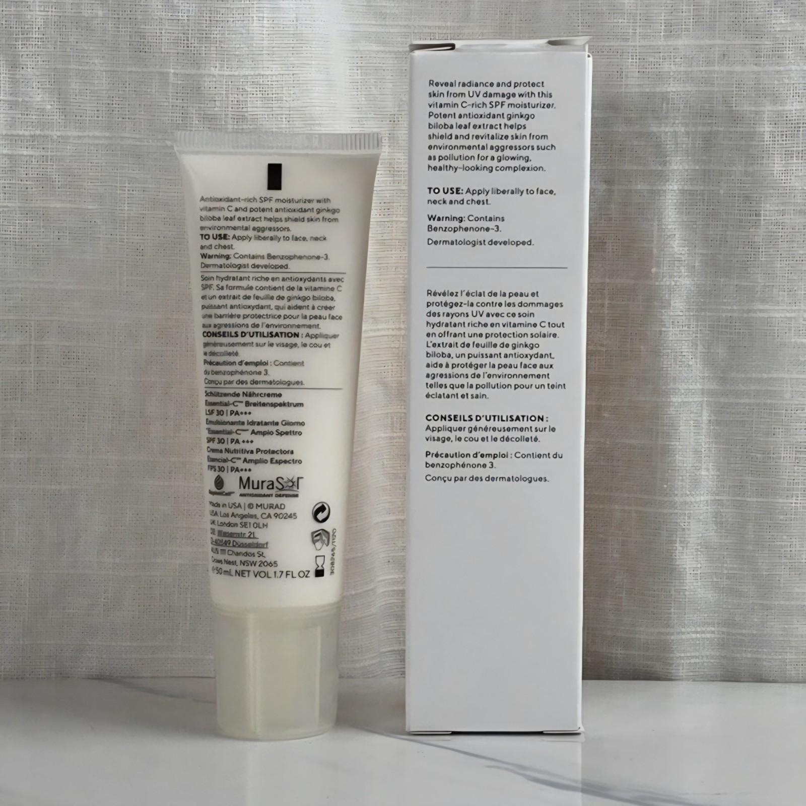 Murad Environmental Shield Essential C Day Moisture SPF 30 1.7oz (EXP 4/25)