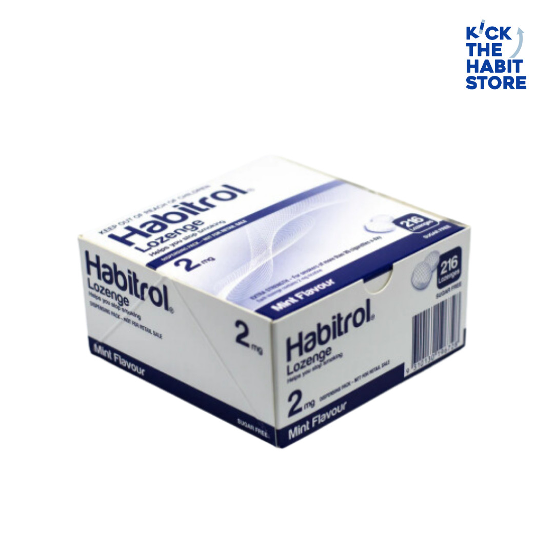 Habitrol Lozenge 2mg Mint 1296 Pieces 6 Boxes Sugar Free – Nicotine Quit Smoking