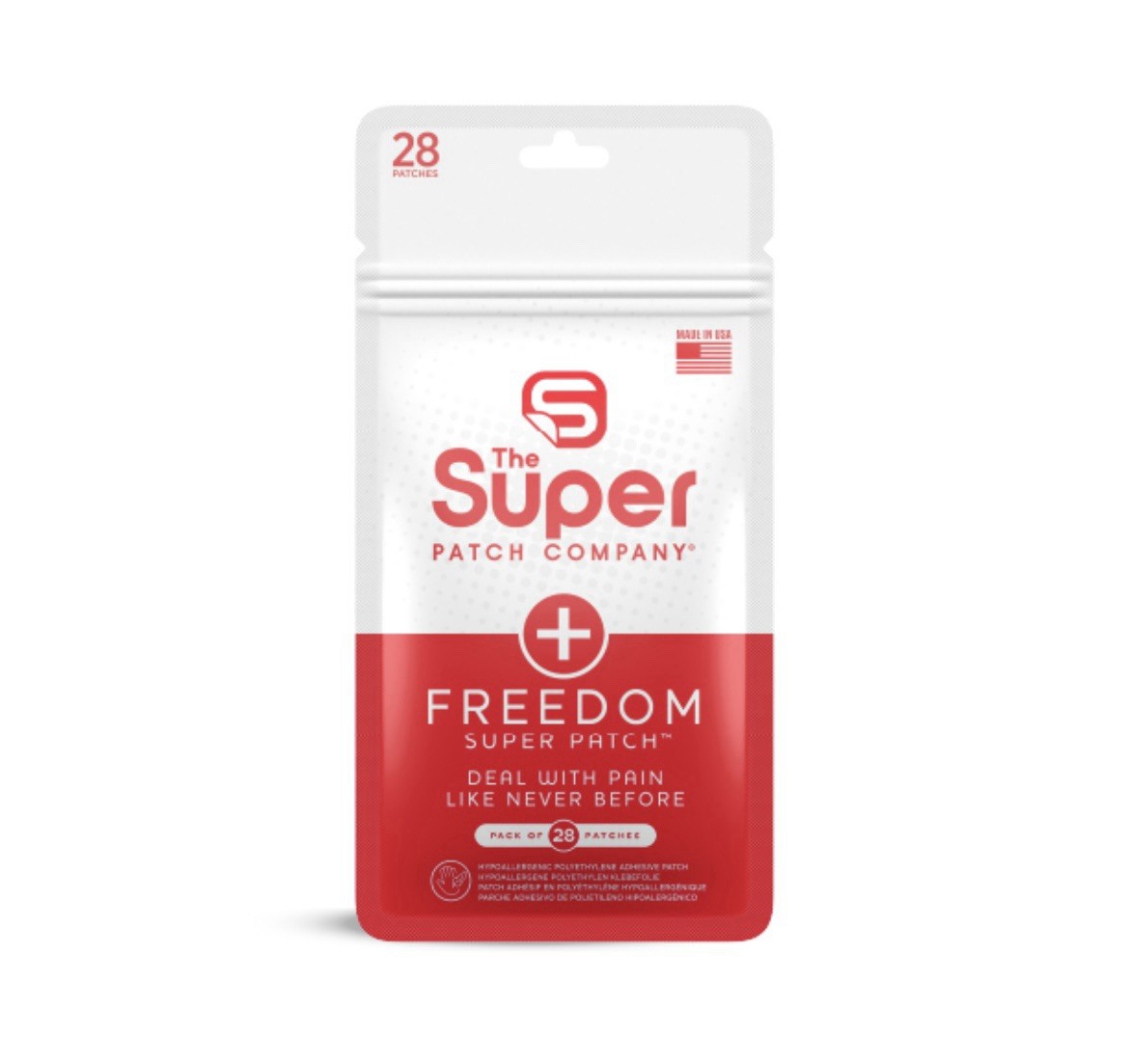 The Super Patch Company:The Liberty Patch & The Freedom Patch Pack Of 28 Patches