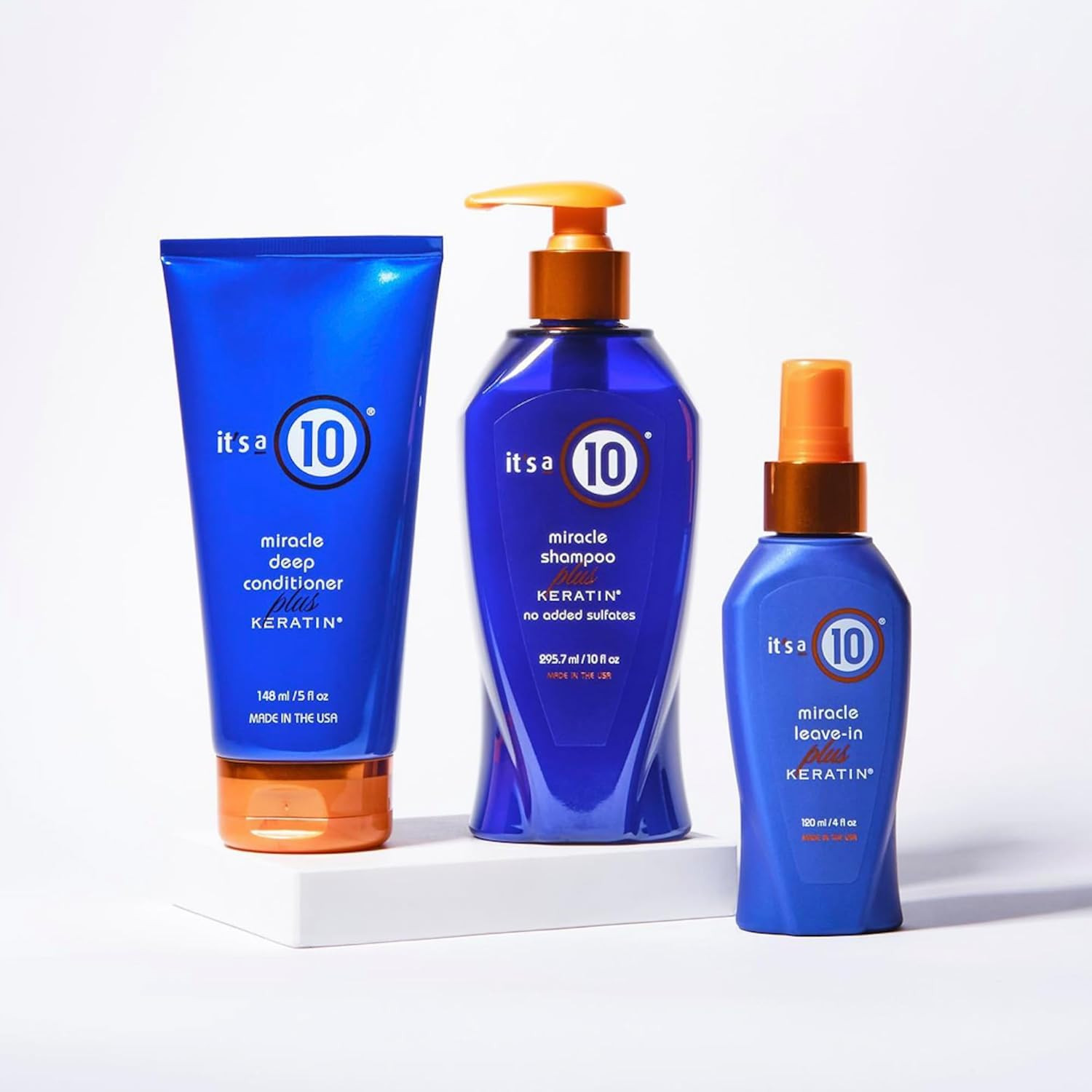Miracle Shampoo plus Keratin 10 Oz