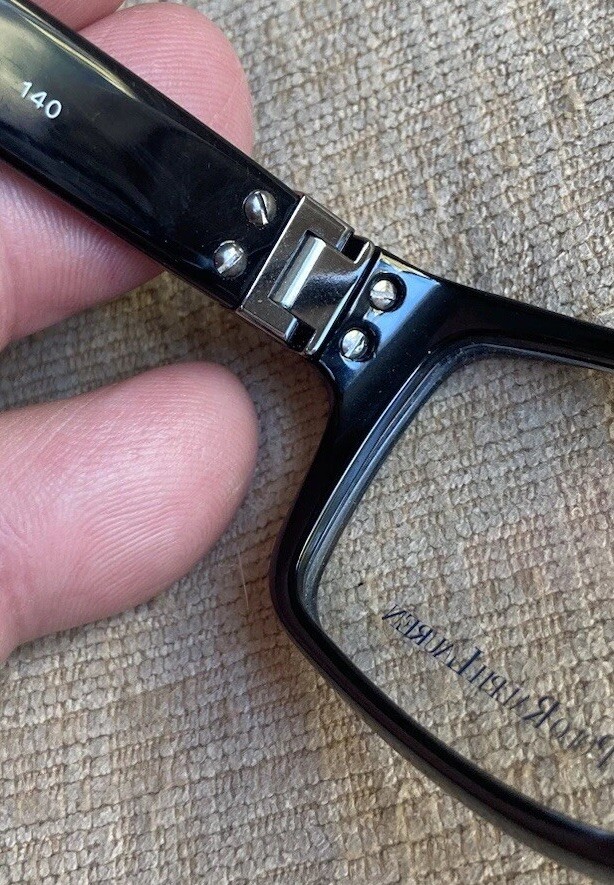 RALPH LAUREN POLO 2033 5001 Shiny Black Full Acetate Frame Men’s Eyeglasses 140