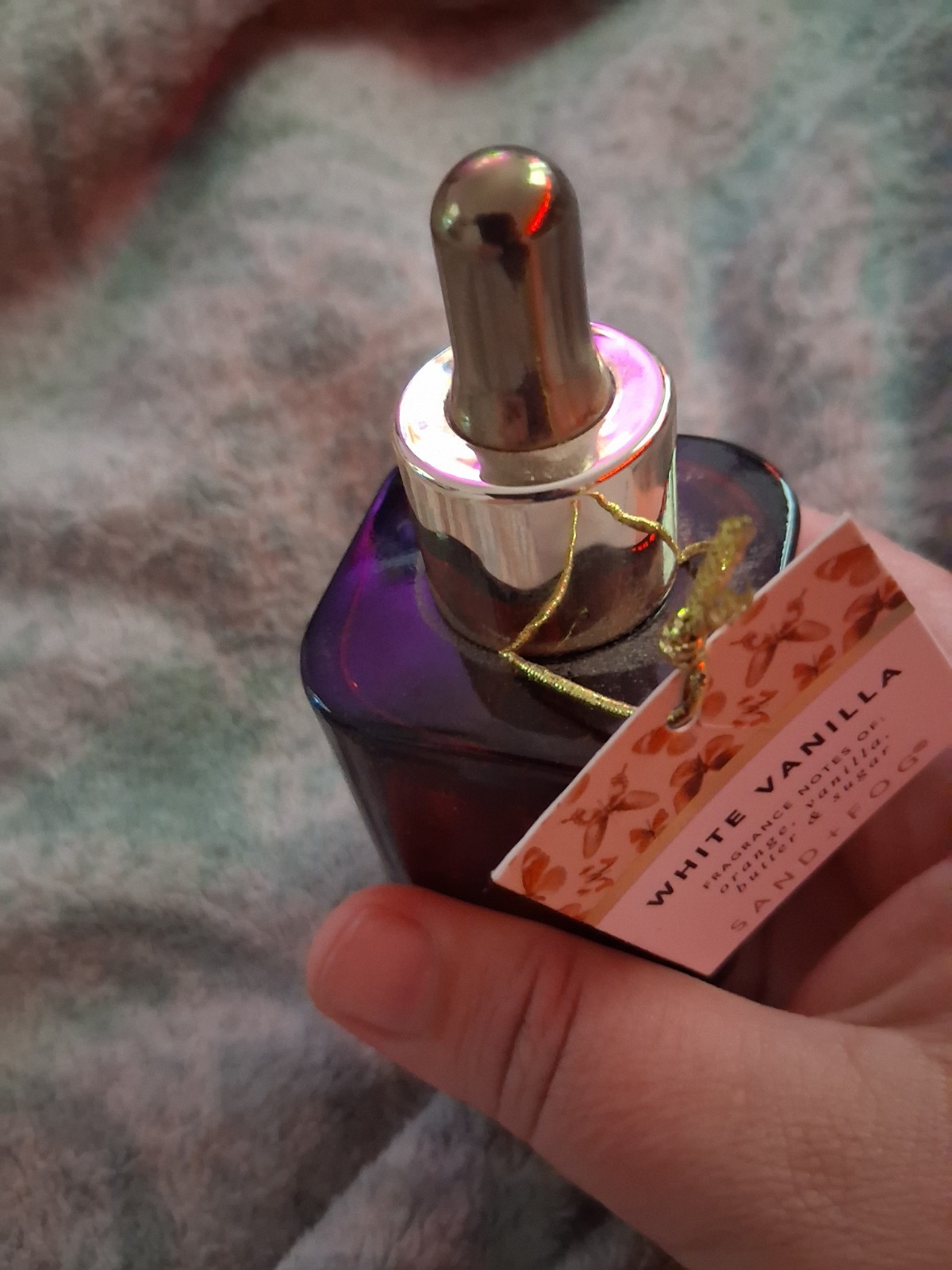 SAND+FOG White Vanilla Eau de Parfum Oil, Vanilla Scent 1.7 fl oz (50 mL)