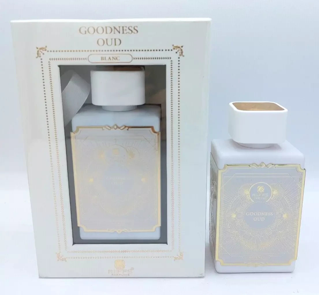 Riiffs Goodness Oud Blanc by Riiffs 3.4oz / 100ml Eau De Parfum Spray (Unisex)