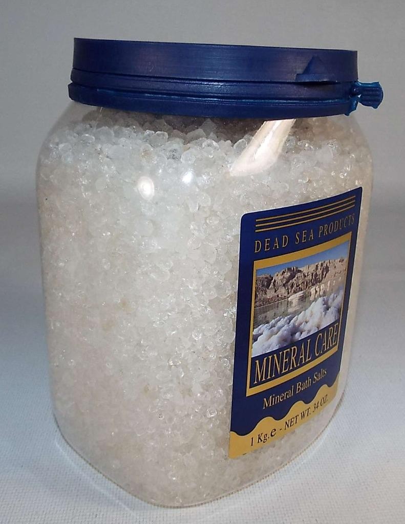 NEW SEALED Dead Sea Products Mineral Bath Salts 100% Natural Israel Eases Pain