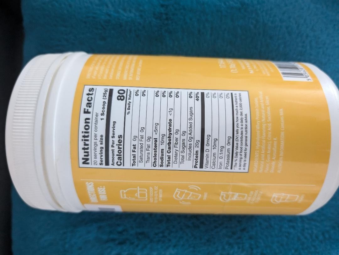 My Protein Clear Whey Isolate – Lemonade Drink Mix 17.64 Oz Exp 12/25