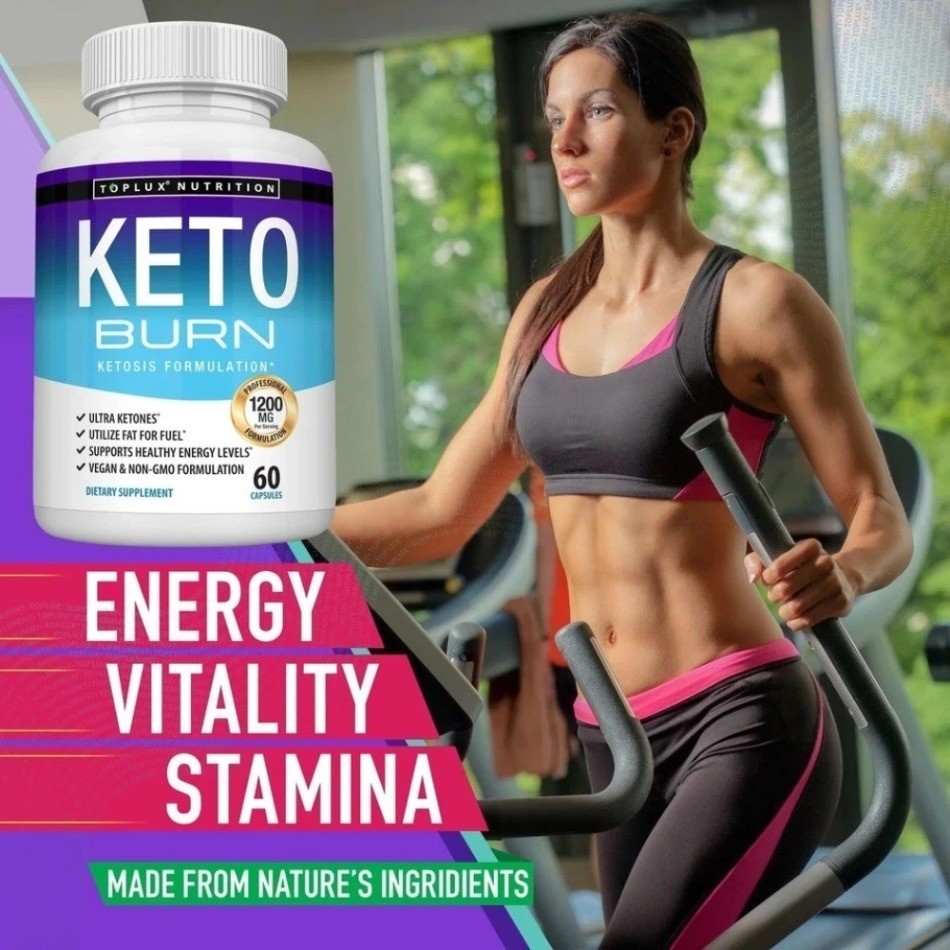 Toplux Nutrition Keto Burn 1200mg Ketosis Formula 60 Capsules – 1/2/3 Bottles