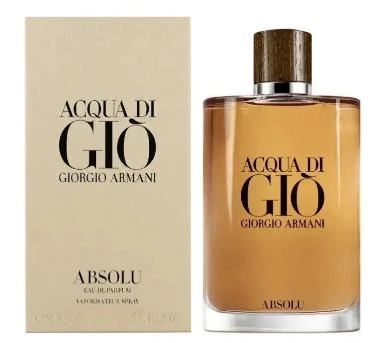 GIORGIO ARMANI ACQUA DI GIO ABSOLU EAU DE PARFUM 6.7 Oz / 200 ml Free Shipping
