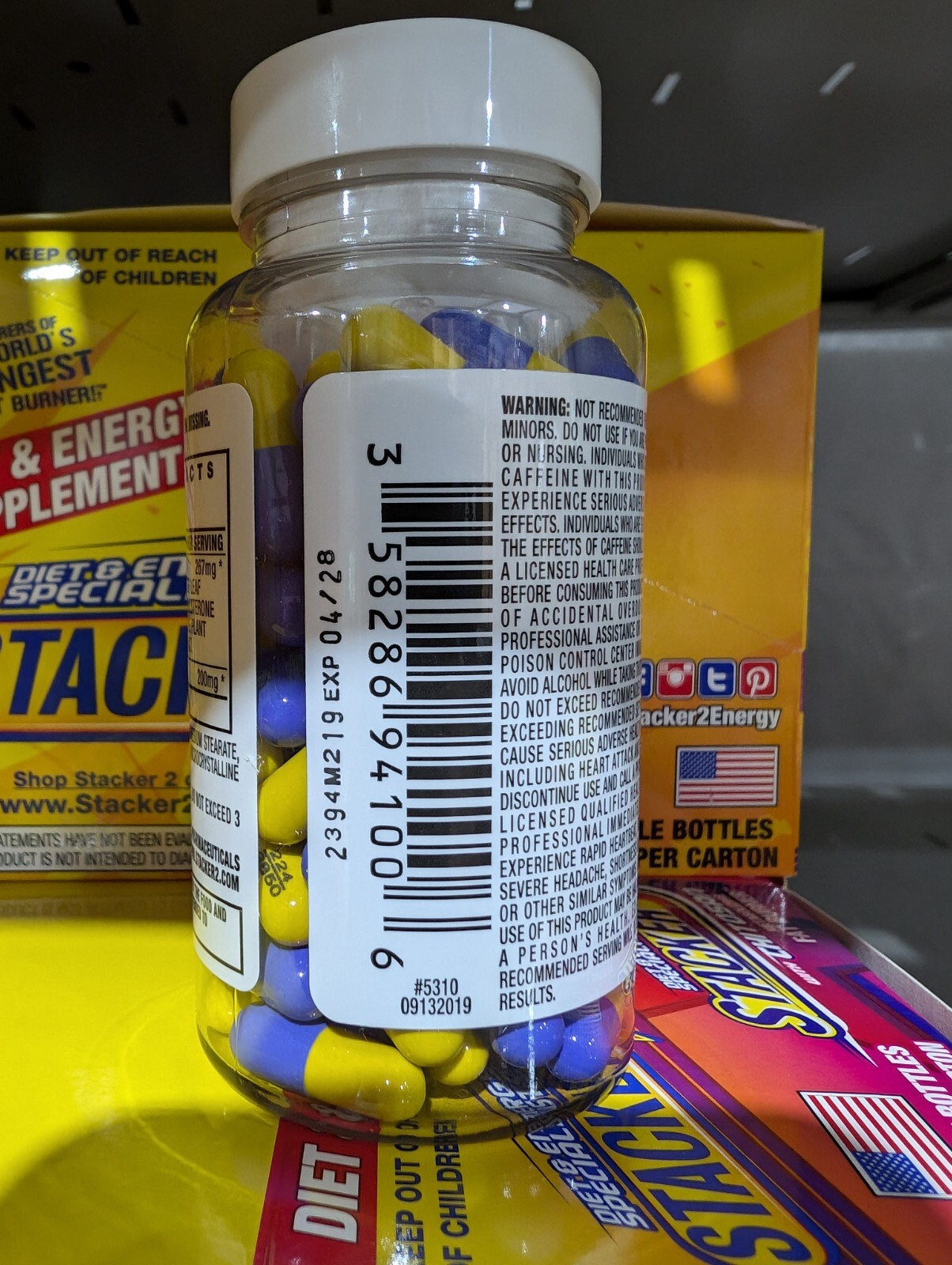 Stacker 100ct *Advanced Weight Loss & Energy* Weight Loss Free Fast Ship