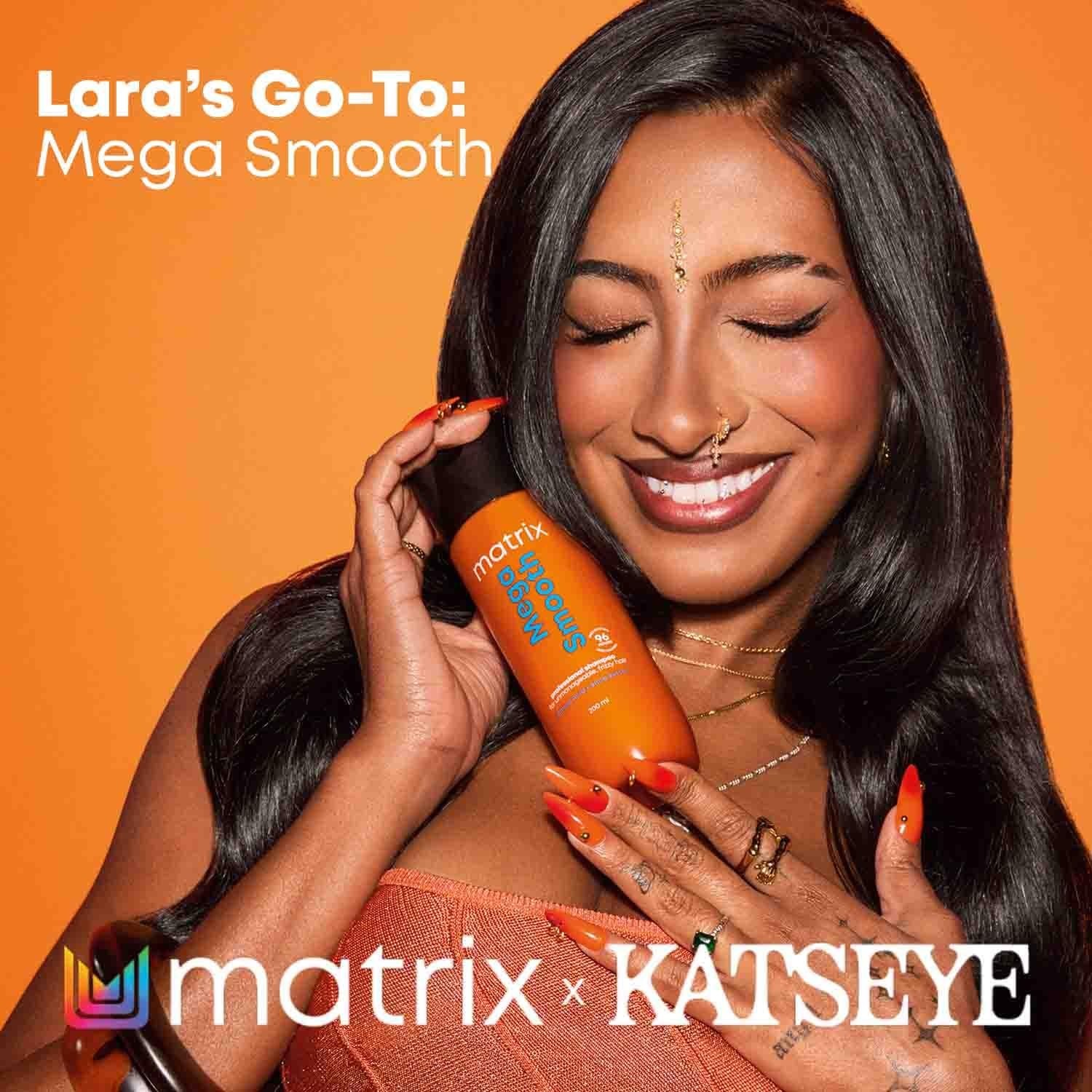 Matrix Mega Smooth Professional Shampoo with Shea Butter & Amino Acids 200ml
