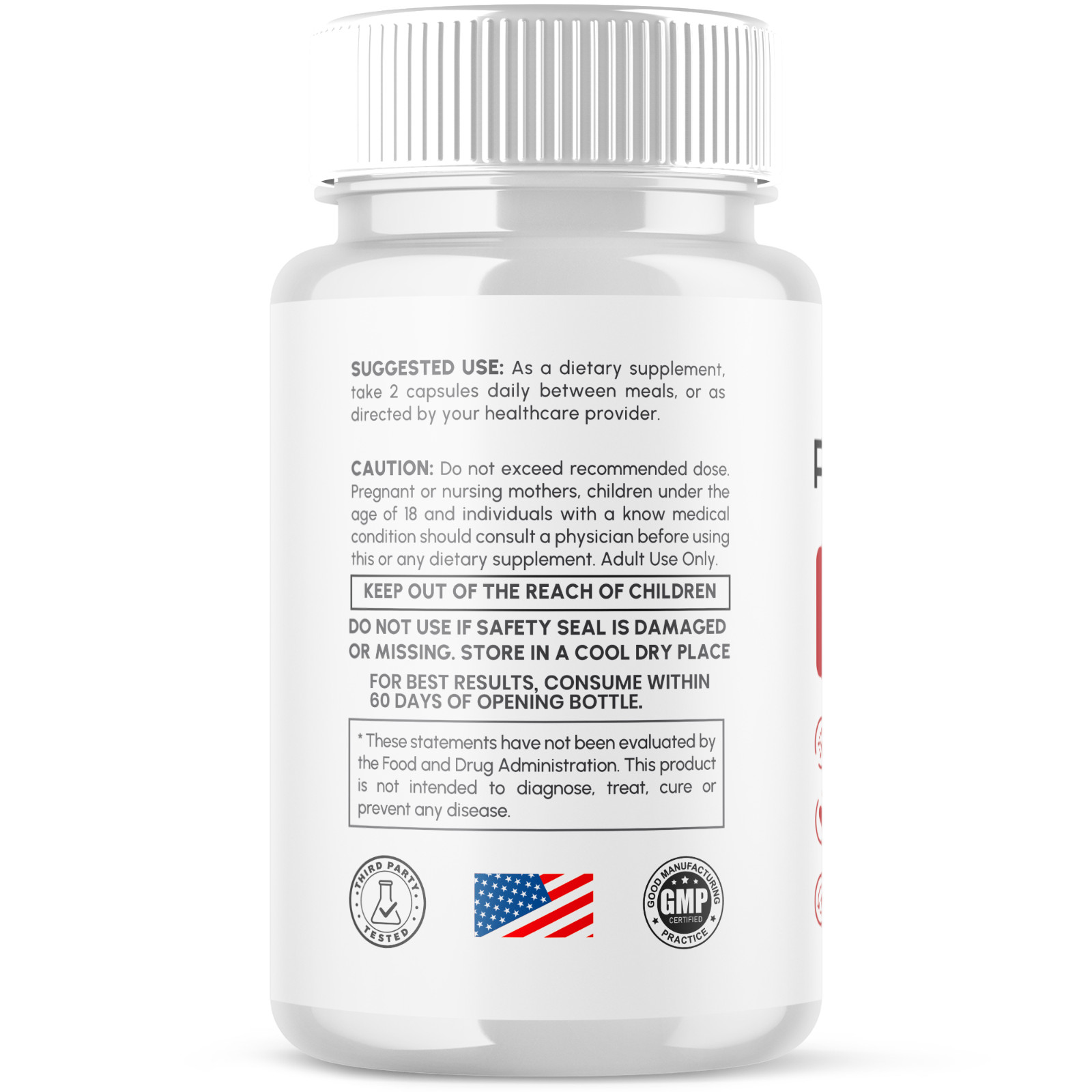 (1 Pack) Pure Glyco Advanced Blood Support Vitamin Formula PureGlyco 60 Capsules