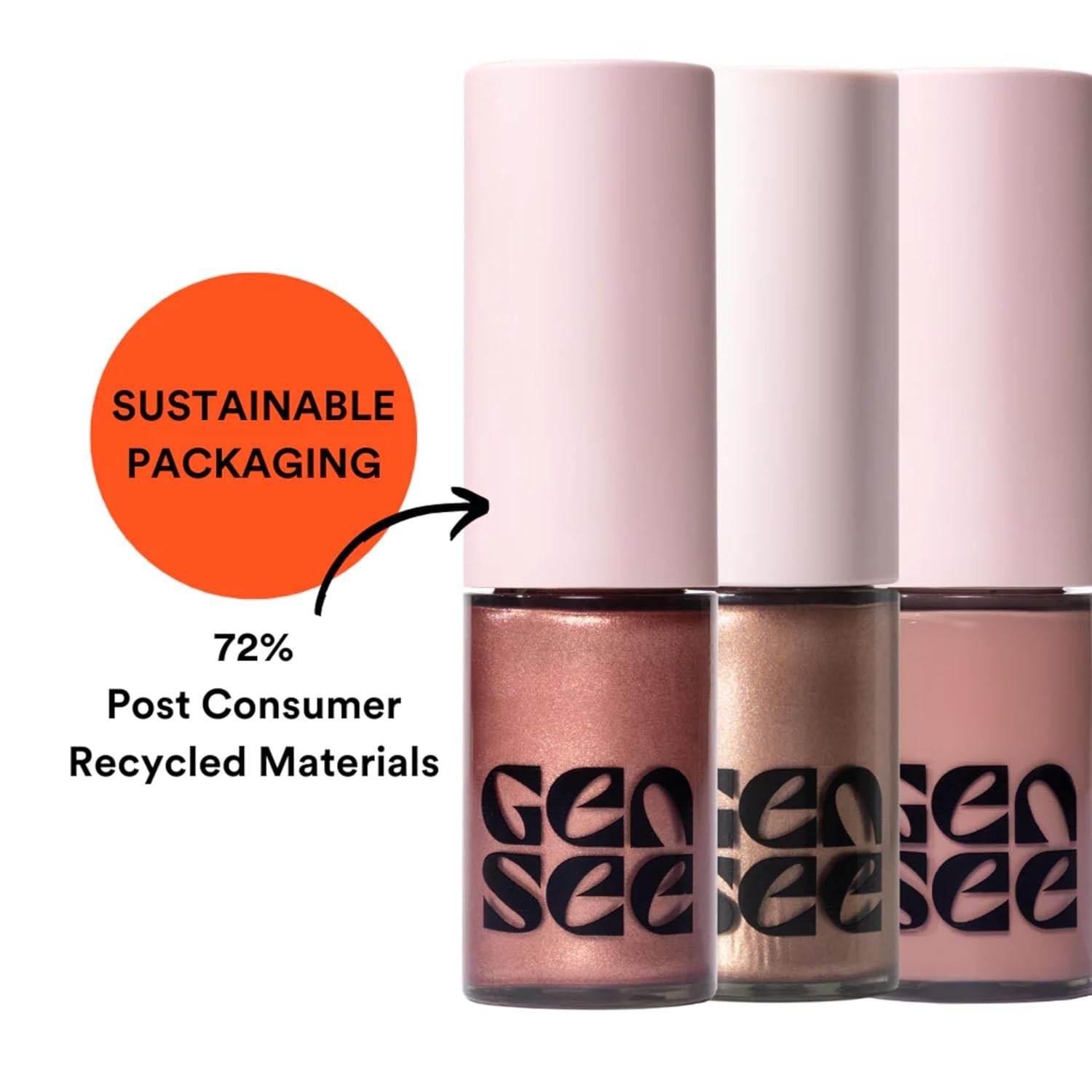 Gen See Mixed Media Matte Liquid Eyeshadow 04 Linen 7mL NEW IN BOX