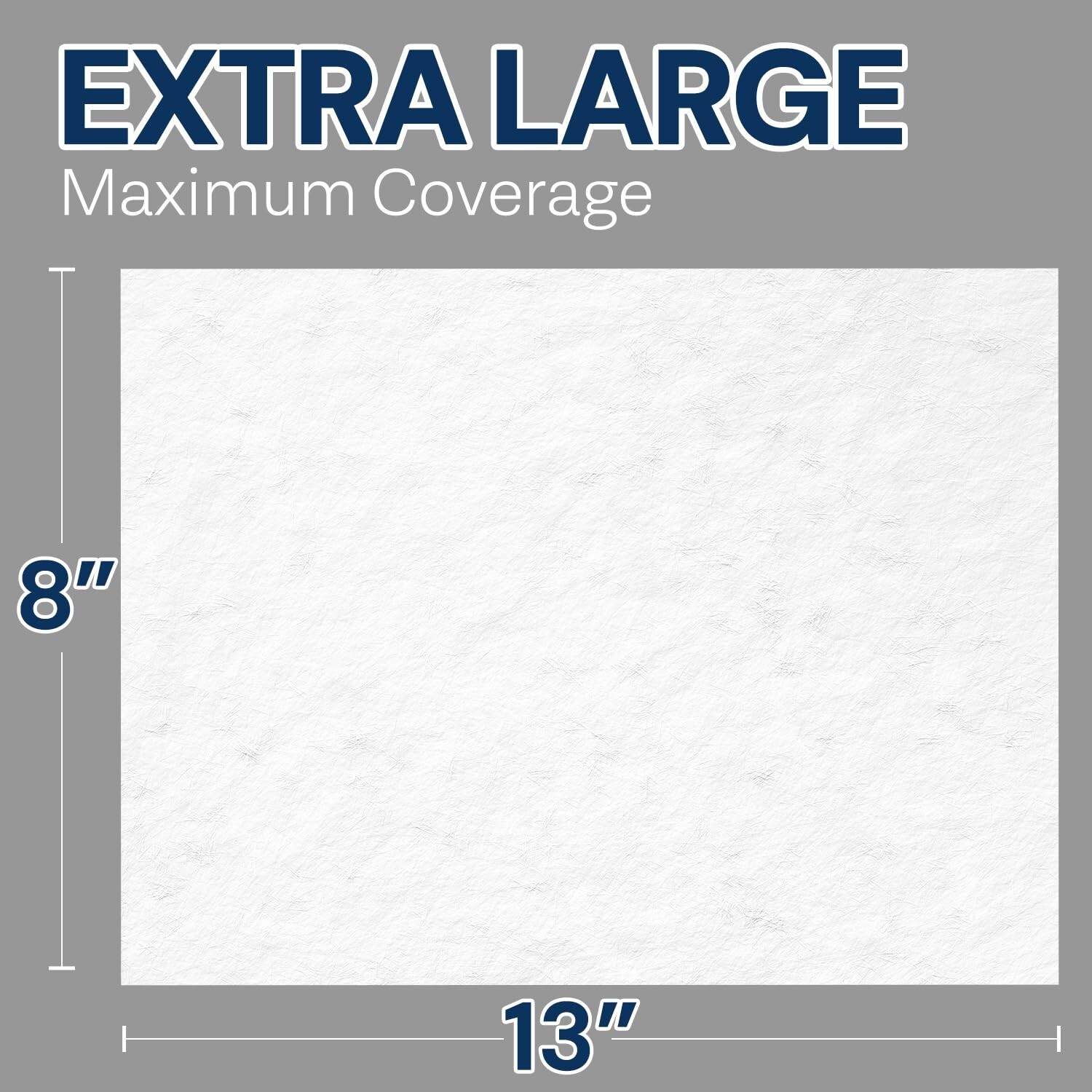 Adult Wipes For Elderly – 8″x13″ 240ct (4 Packs of 6) Huge & Soft Body Wipes
