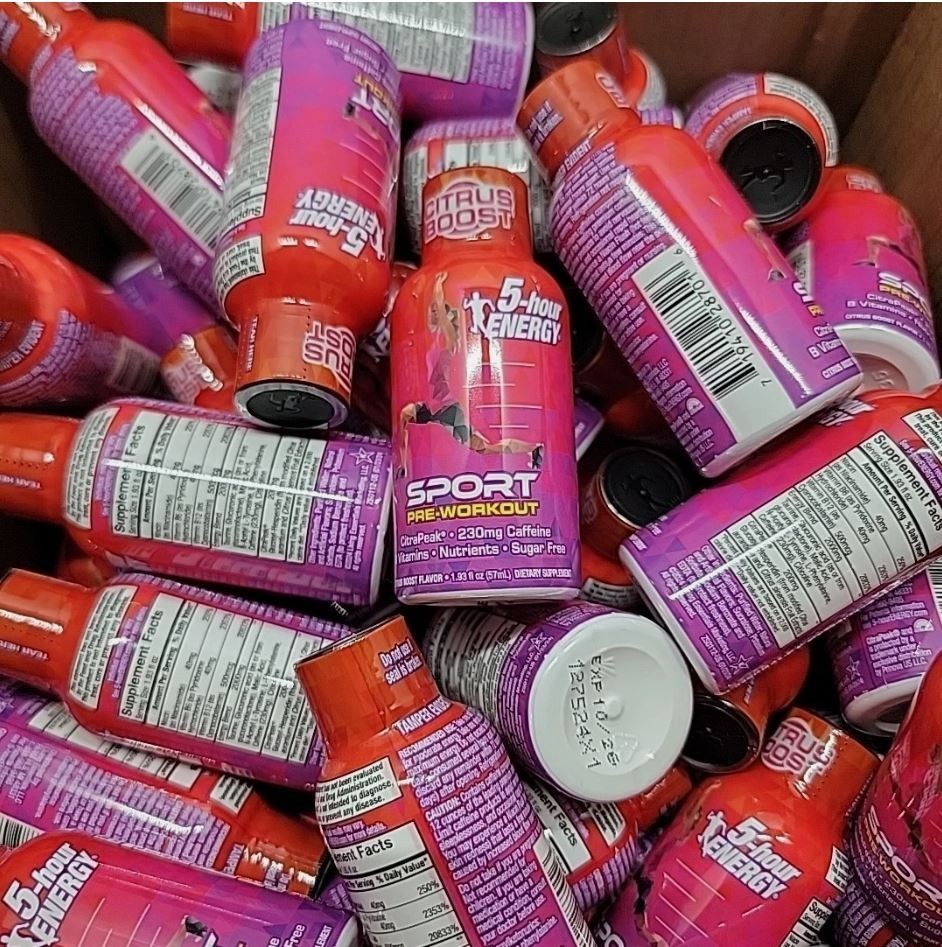 5 Hour Energy – Vital Orange – Lot of 44 – Free Shipping
