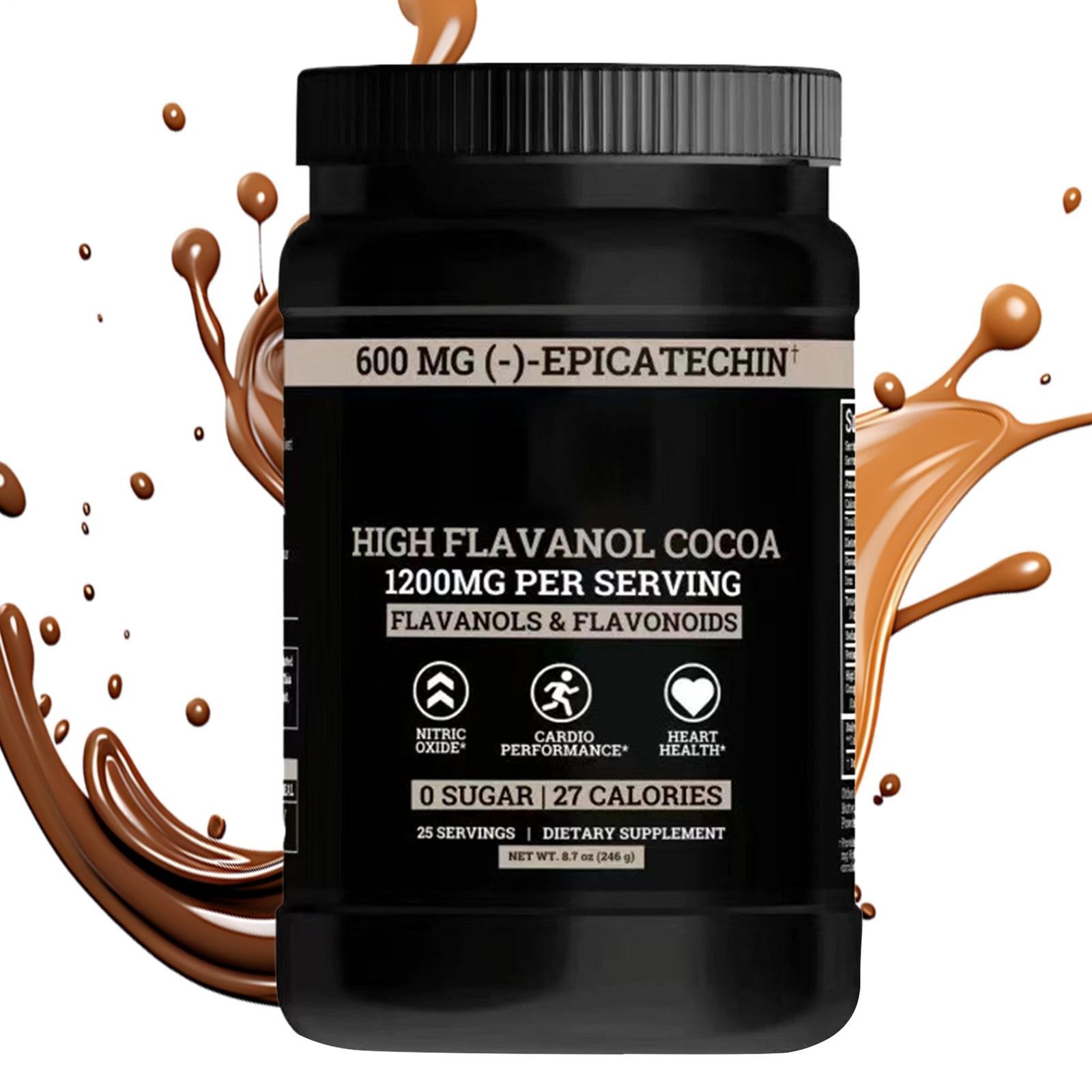 Black Forest High Flavanol Cocoa Powder And Flavonoids Supplements 1200mgDm