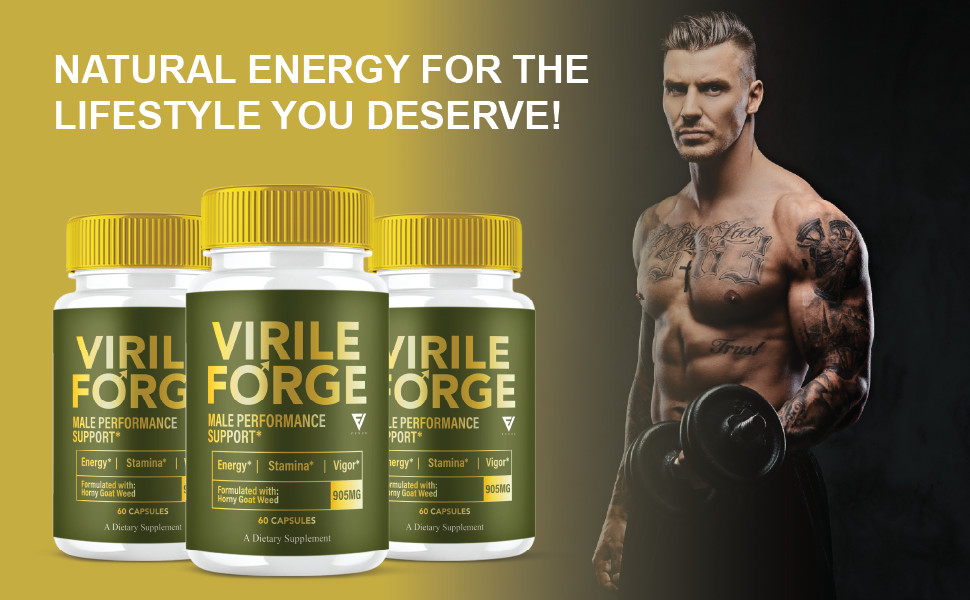 Virile Forge Pills, VirileForge Max Performance Capsules (60 Capsules)