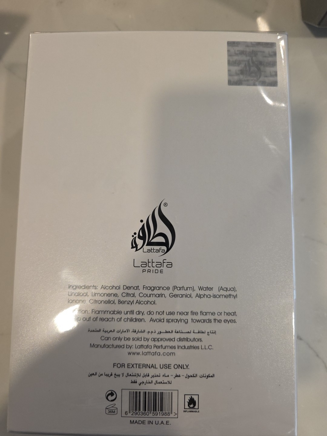 Lattafa Pride Art of Arabia I EDP Spray 3.4oz 100mL Unisex – New Sealed