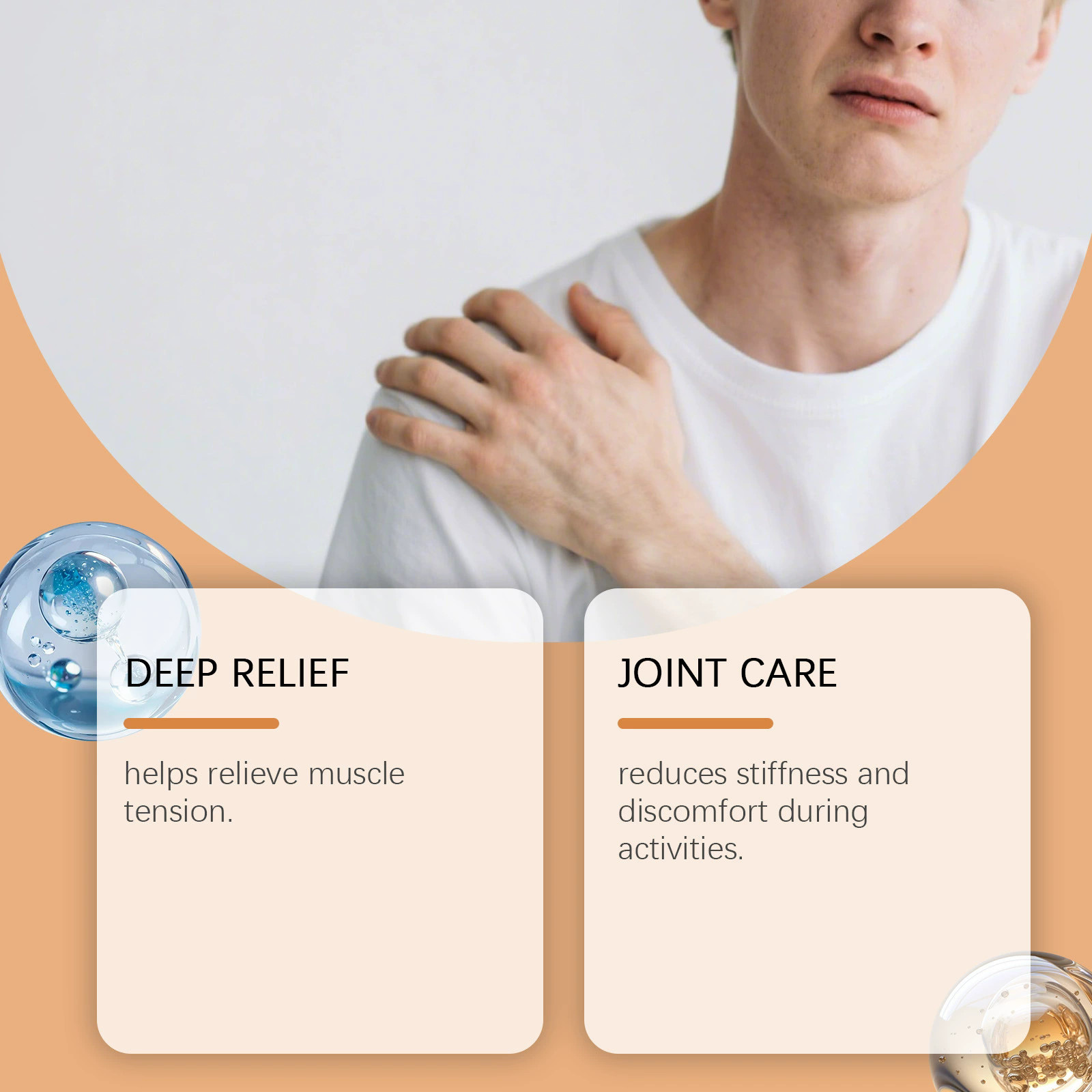 2PCS Neuro Balm, Joint Care Soothing Cream,Herbal Cooling Soothing Cream – 20%