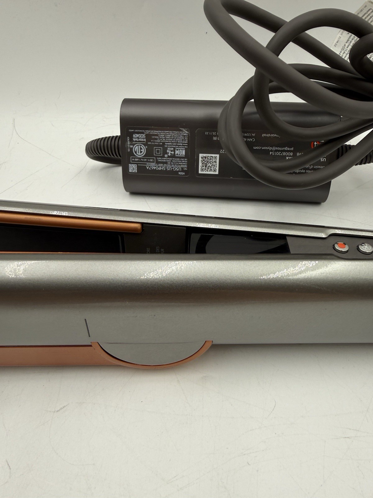 Dyson Airstrait HS06 Wet to Dry Hair Straightener Nickel Copper Tested