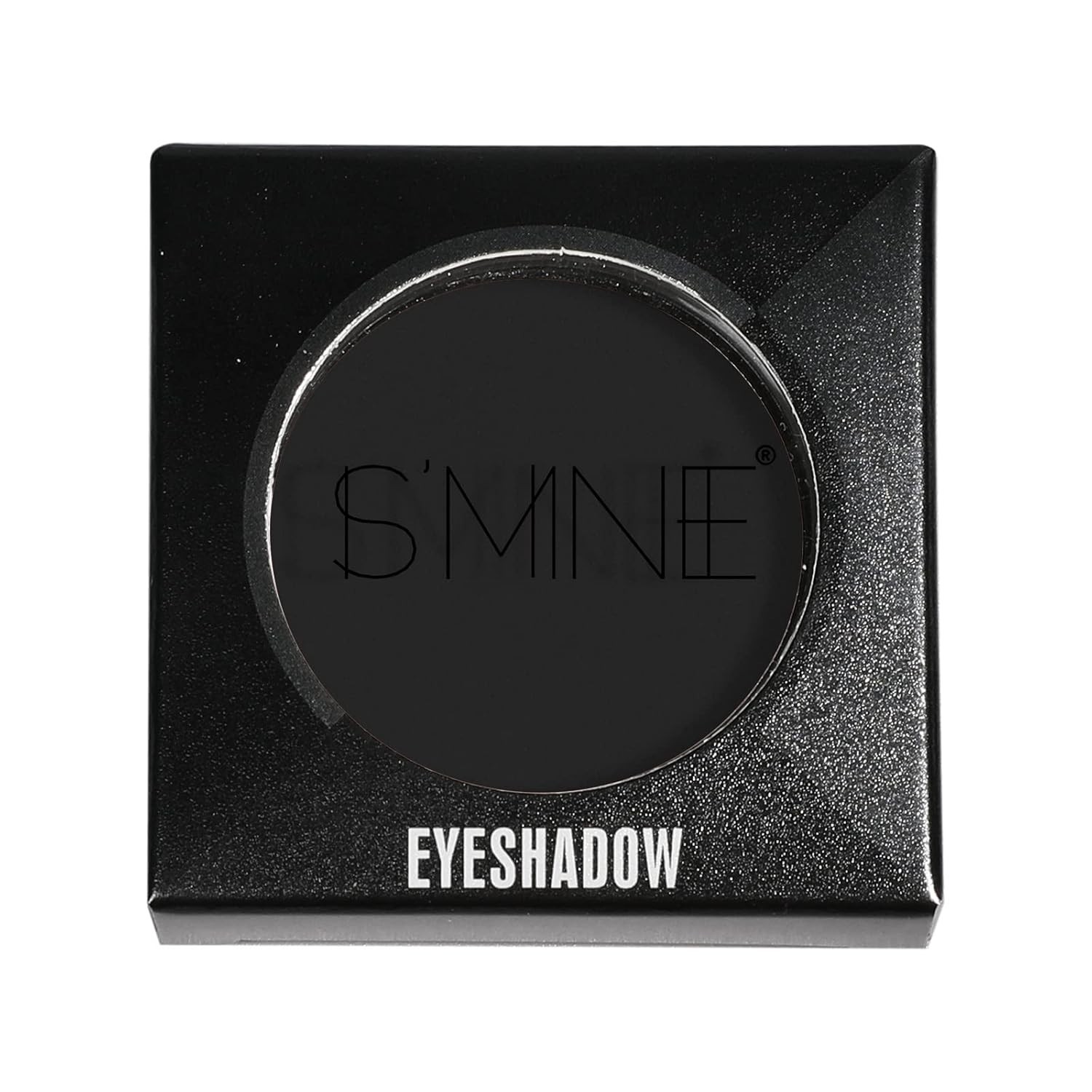 ISMINE High Pigment Matte Black Eyeshadow – Travel Size, Smooth Application