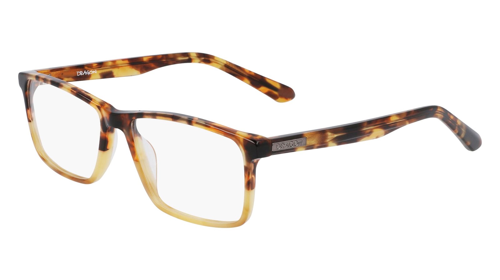 New DRAGON DR 2033 280 Dark Tortoise Camel Eyeglasses 54/15/145