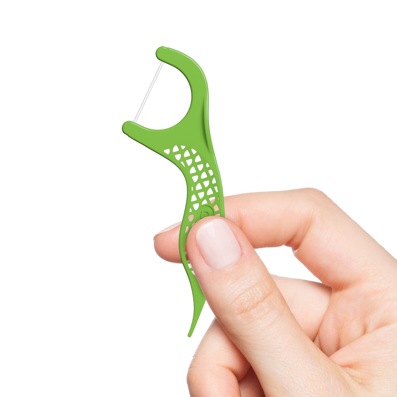GUM Eco Clean Flosser Picks, Promotes Healthier 60 Count (Pack of 3), Green